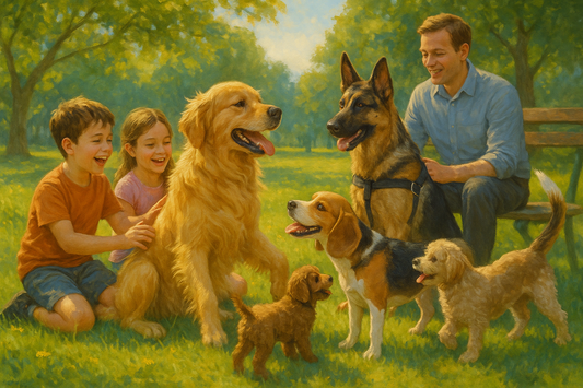 The Wonderful World of Dogs: Companions, Helpers, and Friends