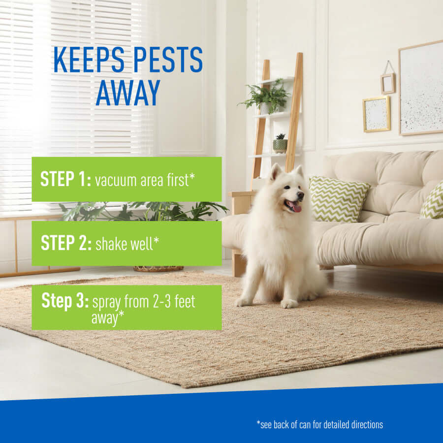Adams Plus Flea & Tick Carpet Spray, For Indoor Use 16oz.