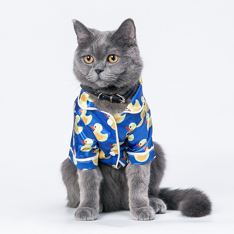 Autumn Winter Pet Clothes - Warm Dog & Cat Apparel for Cold Weather