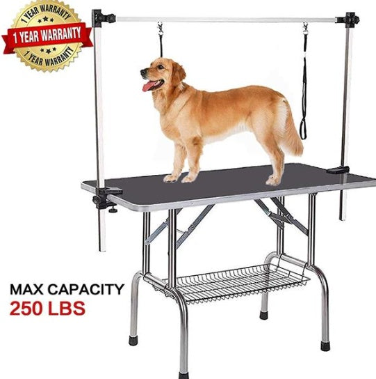36 Inch Professional Pet Dog Grooming Table - Heavy Duty Non-Slip Surface