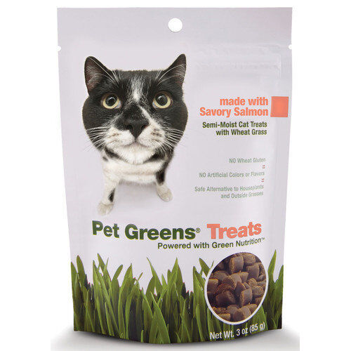 Pet Greens Cat Craves Semi-Moist Soft Cat Treats Salmon 3 oz