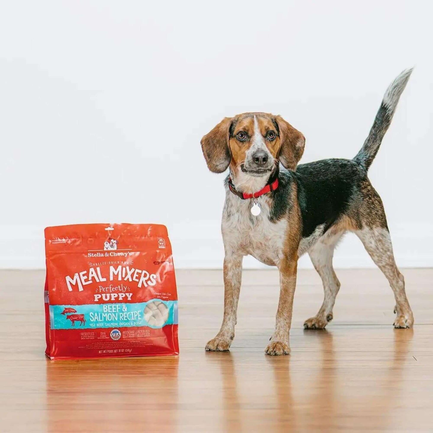 Stella & Chewy's Freeze-Dried Puppy Mixer Beef & Salmon Dog Food - 18oz