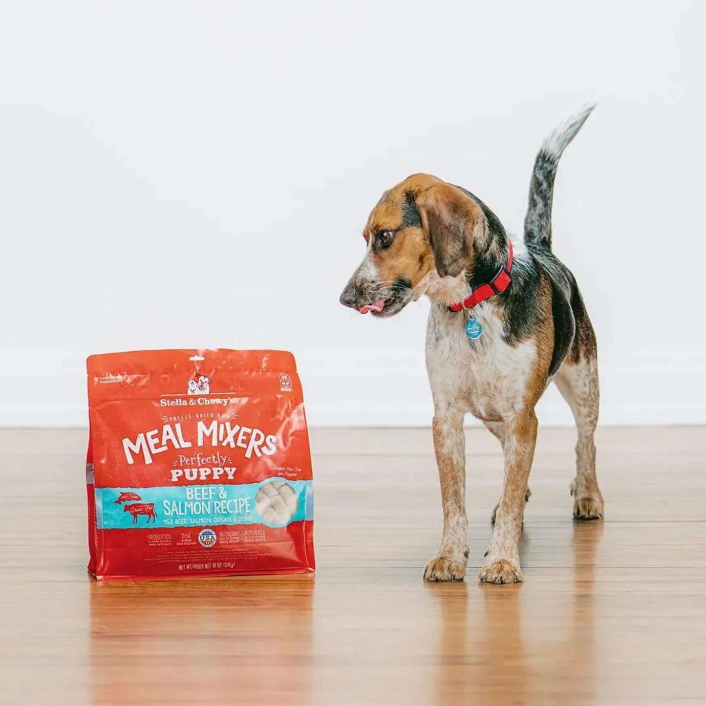 Stella & Chewy's Freeze-Dried Puppy Mixer Beef & Salmon Dog Food - 18oz