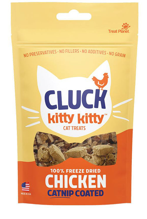 Etta Says! Kitty Kitty 100% Freeze Dried Cat Treat Chicken w/Catnip 0.75 oz