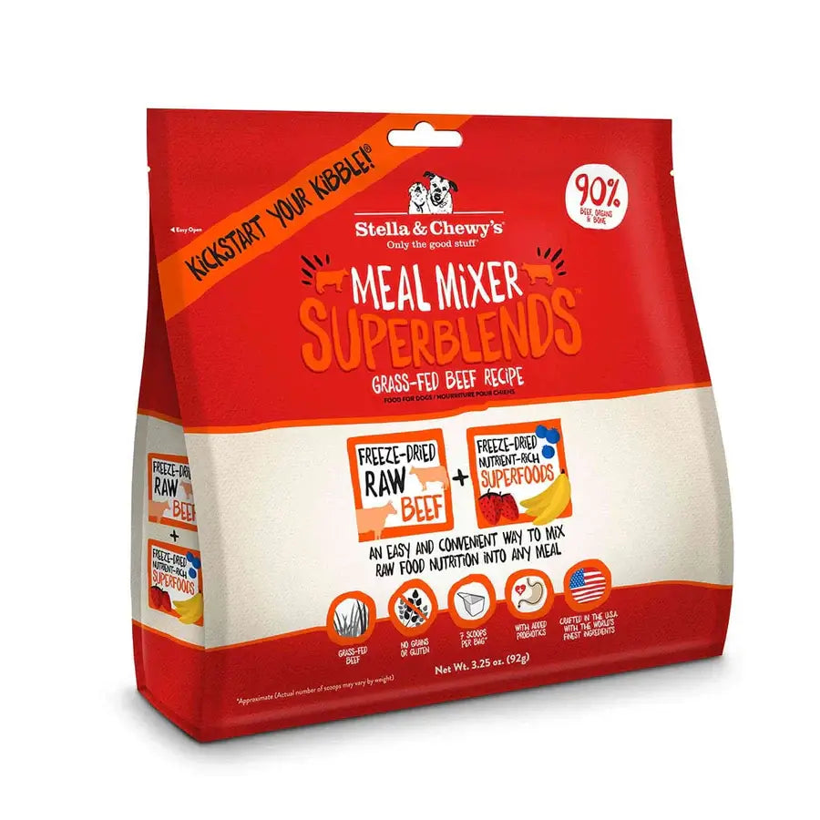 Stella & Chewy's Freeze-Dried Superblends Mixer - Beef Recipe 16oz