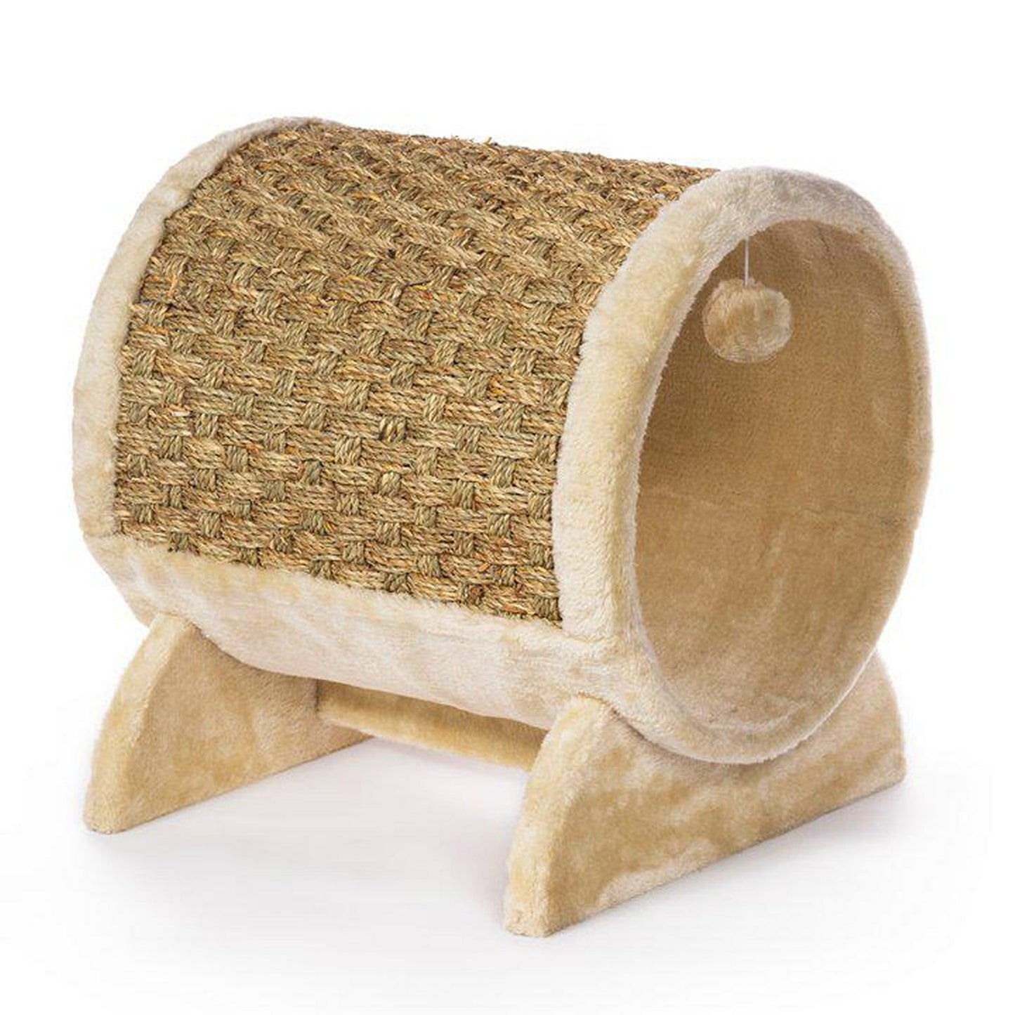 Kitty Power Paws Plush Cozy Tunnel - Fun & Comfort for Cats