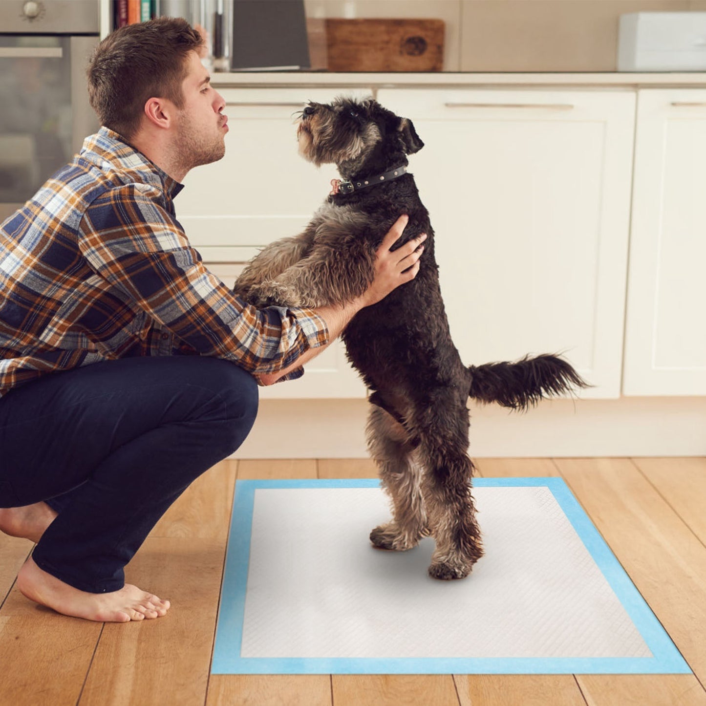 Premium Dog Training Pads - 50 Pack Puppy Pee Pads 24x18 Inch Super Absorbent