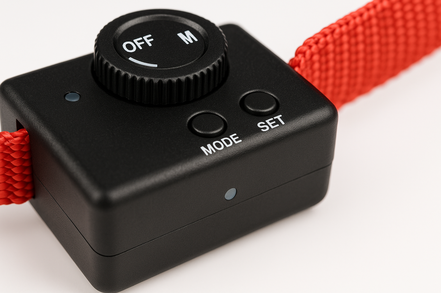 Close-up of control unit