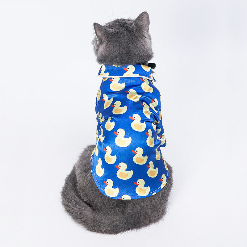 Autumn Winter Pet Clothes - Warm Dog & Cat Apparel for Cold Weather