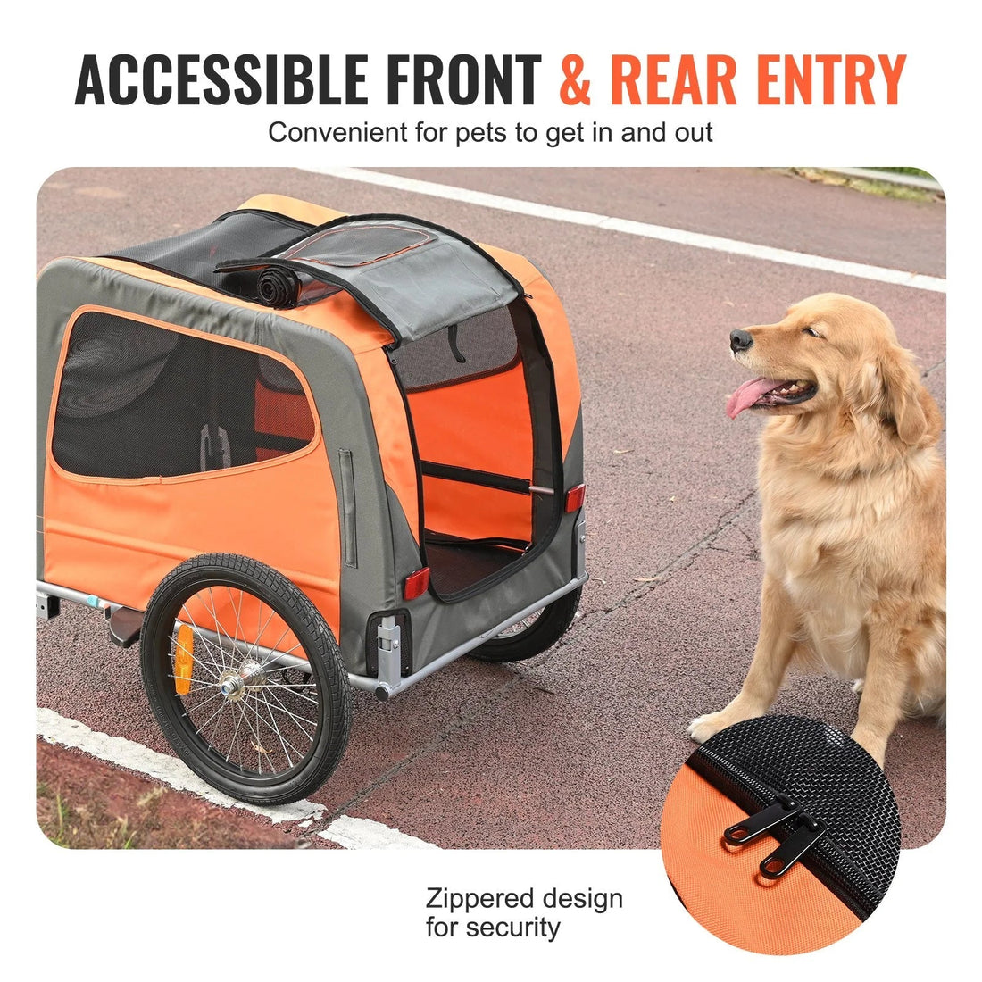 Adventure Awaits: The Ultimate Guide to Cycling with Your Dog Using Our 66 Lbs Capacity Bike Trailer