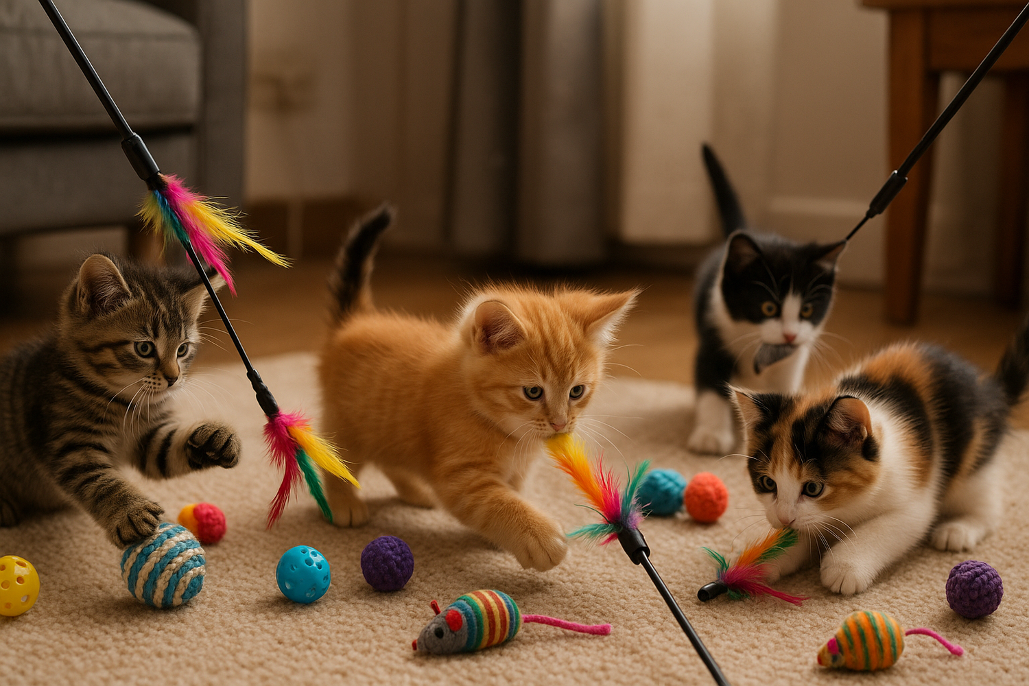 Cat Toys & Playtime