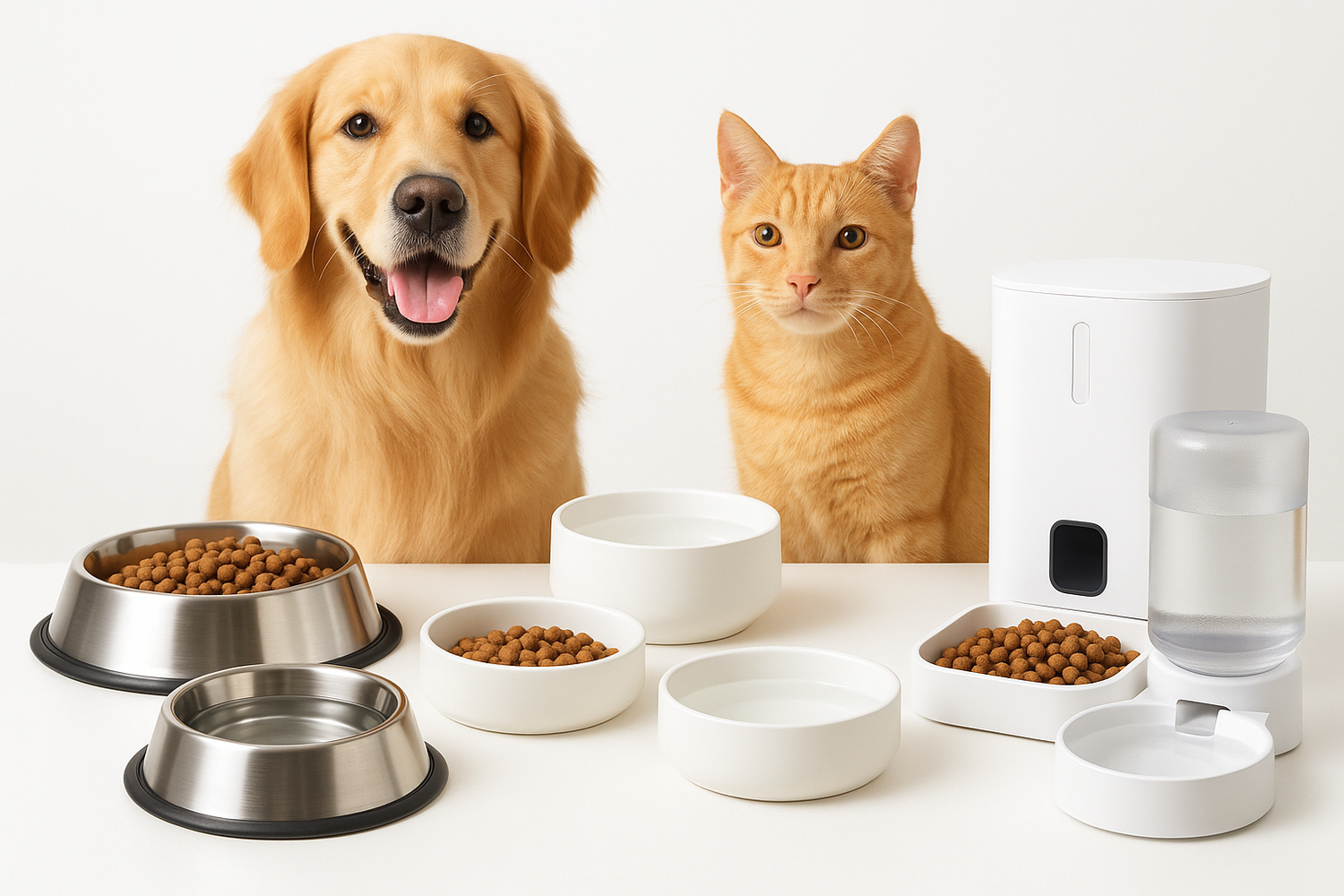 Pet Bowls & Feeders