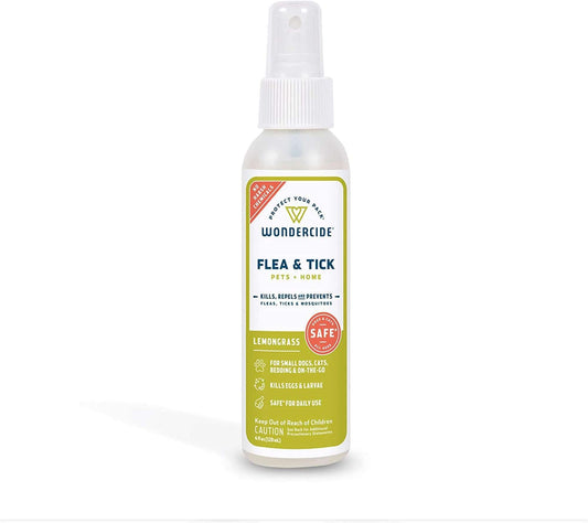 Wondercide Flea Tick And Mosquito Control Spray  4 oz. - Lemongrass
