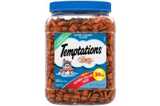 Temptations Classics Crunchy & Soft Adult Cat Treats Savory Salmon 30 oz
