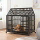 Heavy Duty Outdoor Dog Kennel with Roof & Windows - Outdoor Pet Cage