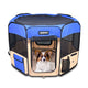 Portable Pet Playpen - 36, 45 & 61 inch | Soft Dog Exercise Pen | Kennel for Puppy, Cats, Kittens, Rabbits - JESPET
