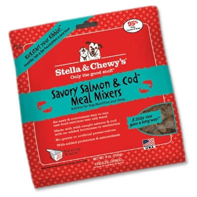 Stella & Chewy's Freeze-Dried Salmon & Cod Mixers Dog Food - 8oz