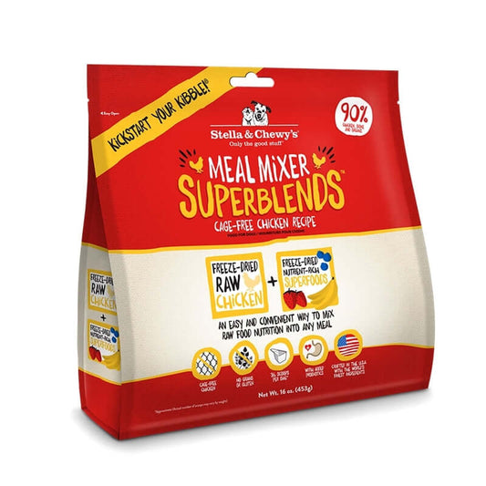 Stella & Chewy's Freeze-Dried SuperBlends Mixer Chicken Dog Food - 16oz