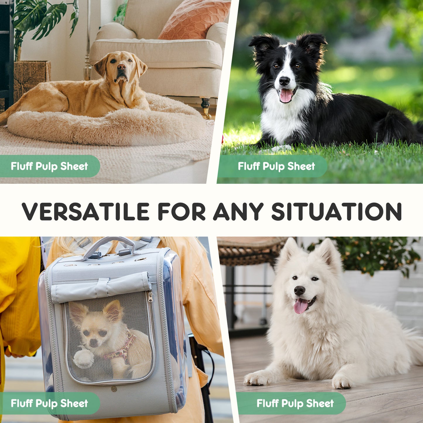 Leak-Proof Quick-Dry Puppy Training Pads - Super Absorbent Disposable Dog Pee Pads