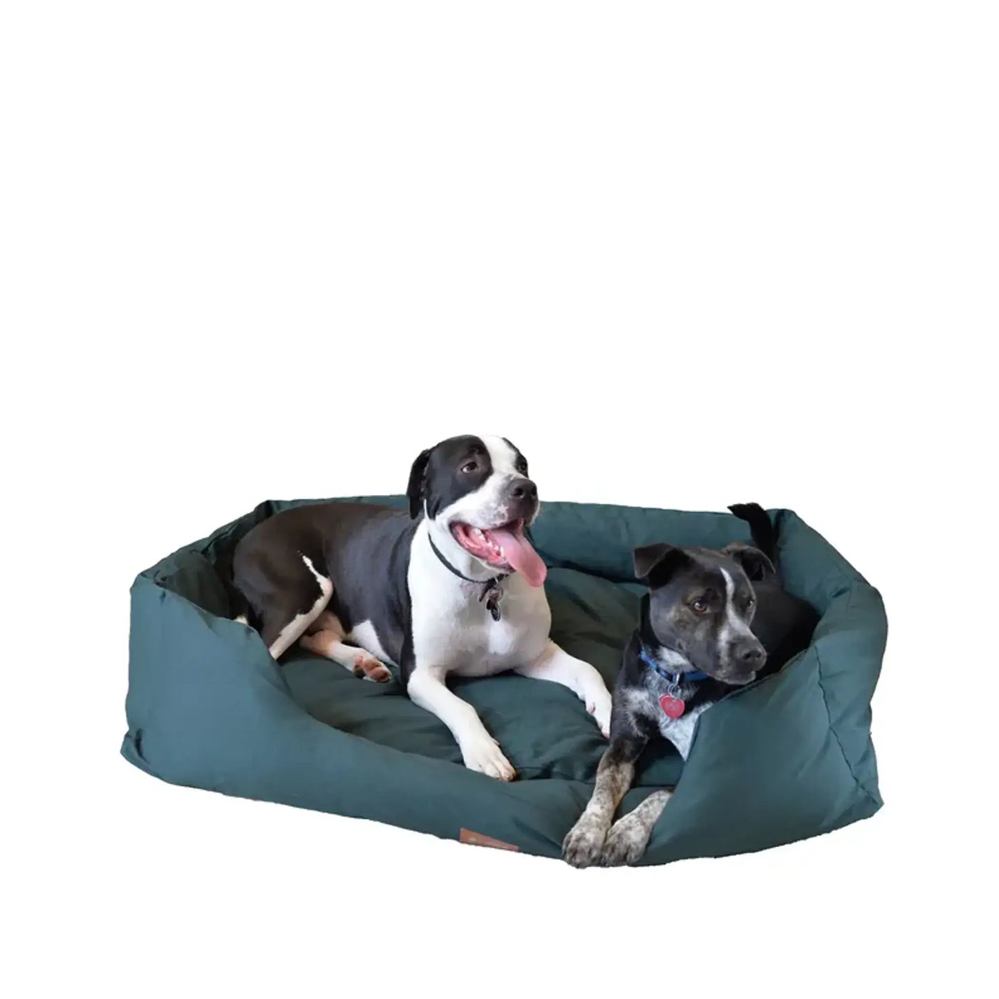 Armarkat Bolstered Dog Bed - Waterproof Comfort in Elegant Laurel Green