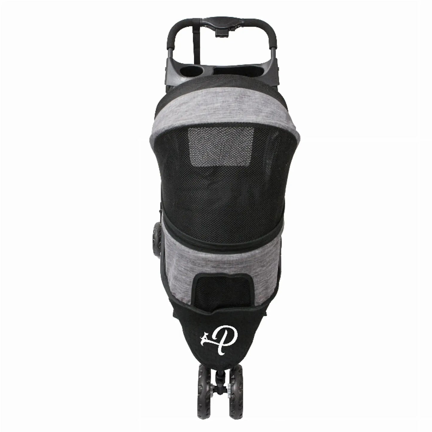 Premium Glacier Pet Stroller - Comfortable & Stylish