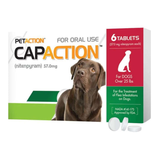 Petaction Capaction Tablets for Dogs > 25 Lb 6 Pk