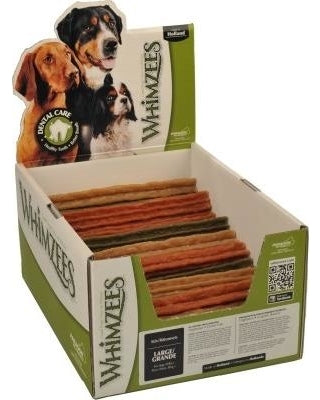 Whimzees Natural Stix Dental Chews - Extra Large Bulk Box (30 Count)