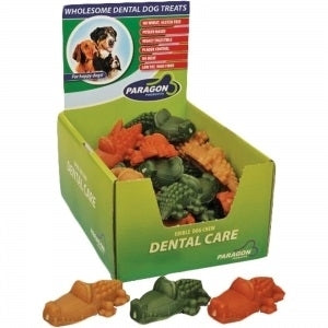 Whimzees Natural Alligator Dental Chews - Small Bulk Box (150 Count)