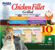 Inaba Chicken Fillet Grilled Variety Pack Assorted .9oz. 10 Pk
