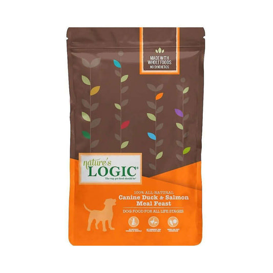 Nature's Logic Duck & Salmon Recipe Dog Food - Premium Dual Protein 13lb