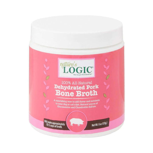 Nature's Logic Dehydrated Pork Bone Broth for Dogs - 6 oz
