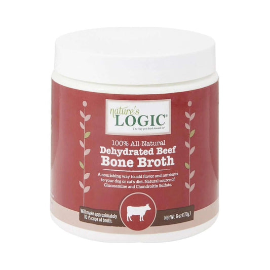 Nature's Logic Dehydrated Beef Bone Broth for Dogs - 6 oz