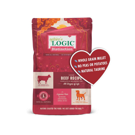 Nature's Logic Distinction Beef Recipe Dry Dog Food - 12 lb