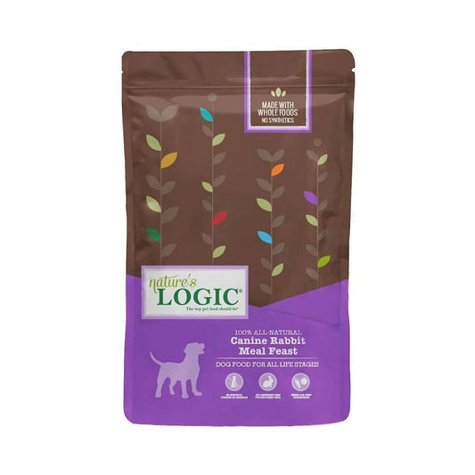 Nature's Logic Rabbit Meal Dry Dog Food - 4.4 lb Bag