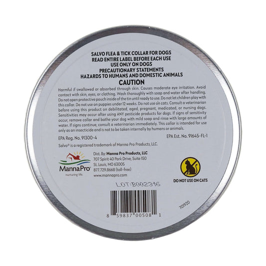 Salvo Flea And Tick Collar For Dogs Large 2 Pk