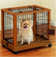 Portable Small Pet Playpen - Mobile Exercise Pen for Small Dogs & Puppies
