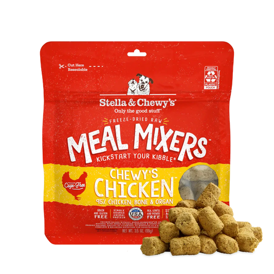 Stella & Chewy's Chicken Meal Mixers Freeze-Dried Raw Dog Food Topper - 18 oz