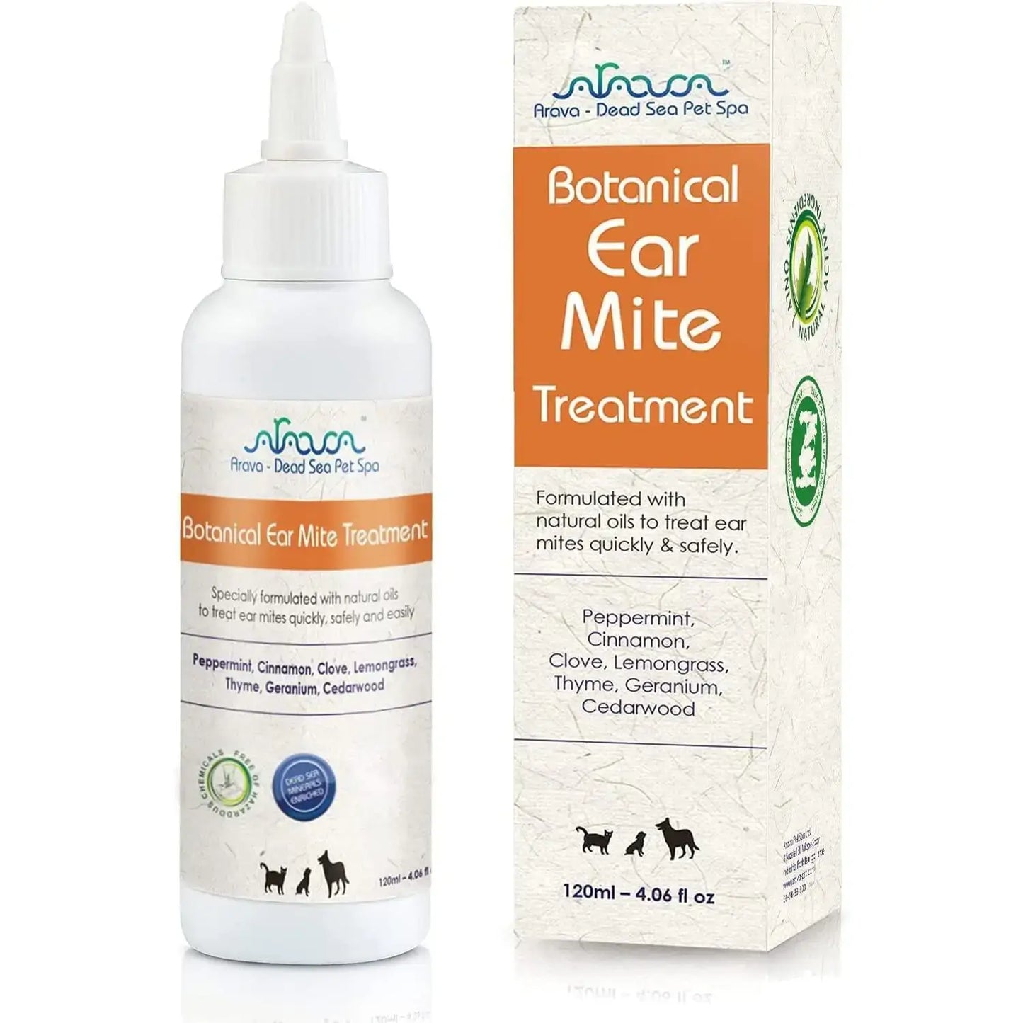 Ear Mite Relief for Dogs & Cats - Natural Treatment Solution