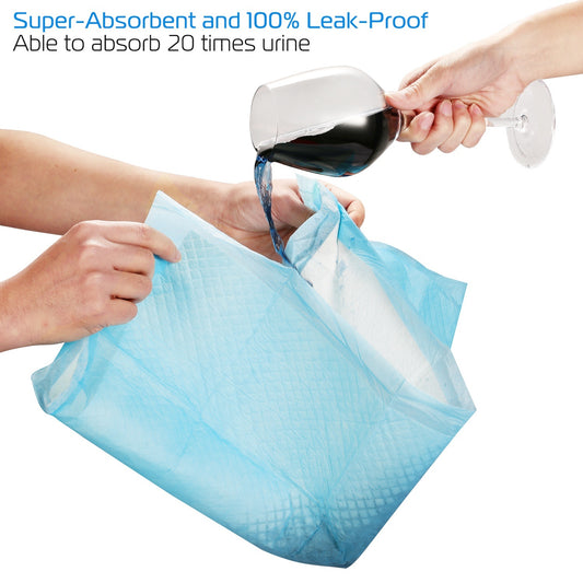 Premium Dog Training Pads - 50 Pack Puppy Pee Pads 24x18 Inch Super Absorbent