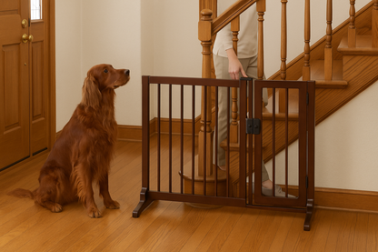 Elegant Wooden Entryway