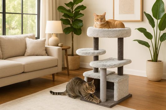 Prevue Pet Kitty Power Paws Frosty Lounge - The Ultimate Feline Playground