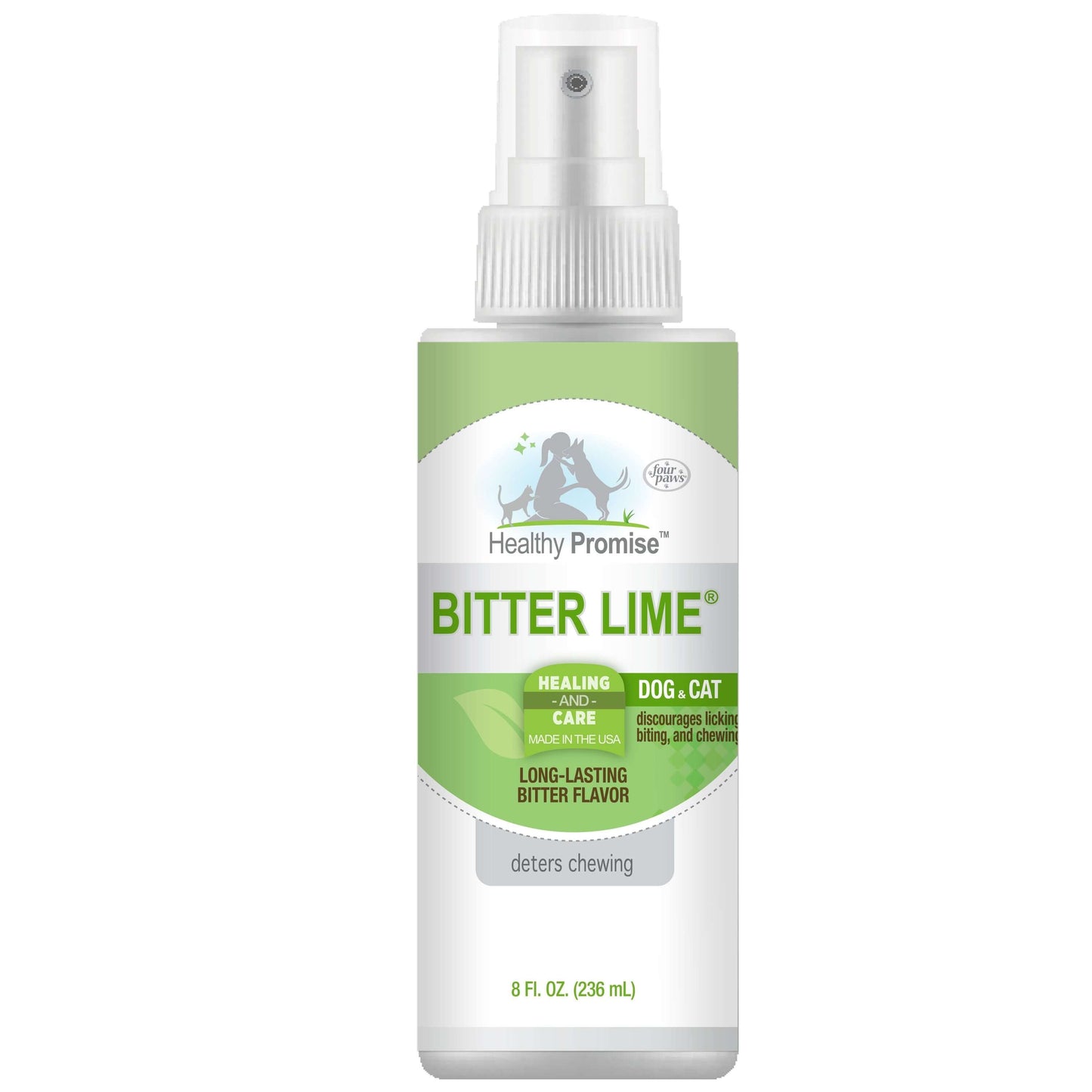 Four Paws Healthy Promise Bitter Lime Anti Chew Spray for Dogs and Cats Bitter Lime, 1ea/8 oz 1 ct